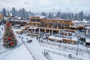 Krakow: Zakopane Tour with Snowmobiles & Bonfire Experience