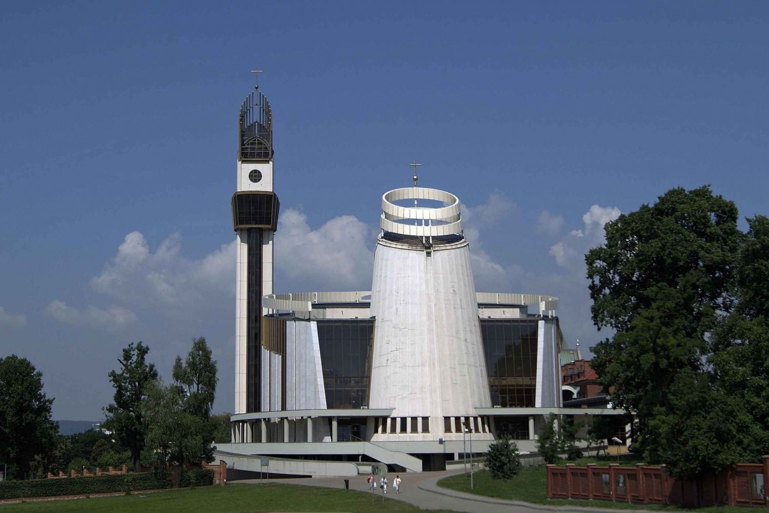 Łagiewniki-Sanctuary of Divine Mercy and John Paul II