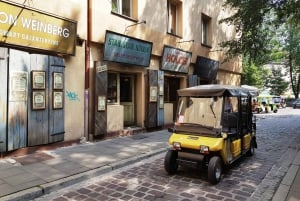Krakow: Stadstur med elektrisk golfbil