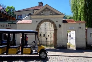 Krakow: Bytur med elektrisk golfvogn