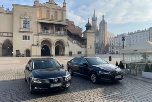 Traslado privado desde/hasta el aeropuerto de Cracovia