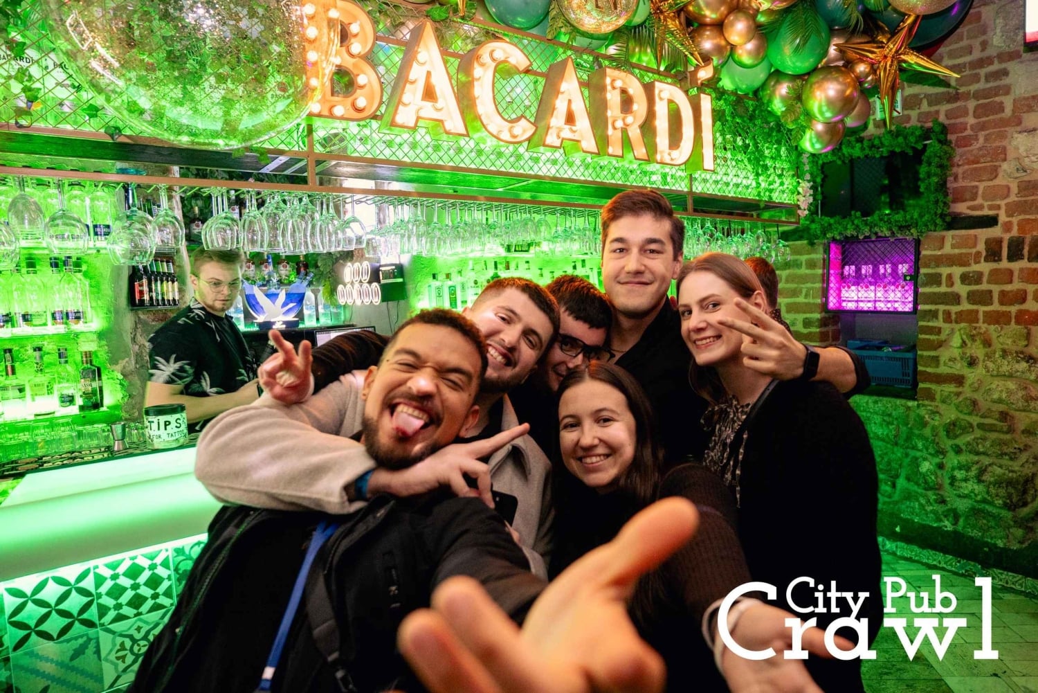 Pub Crawl - 1-hour Open Bar then Vip to 5 Clubs - Krakow