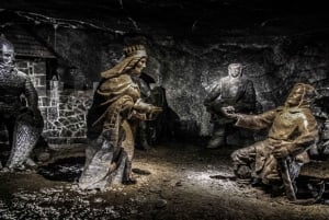 Från Krakow: Guidad tur till saltgruvan Wieliczka