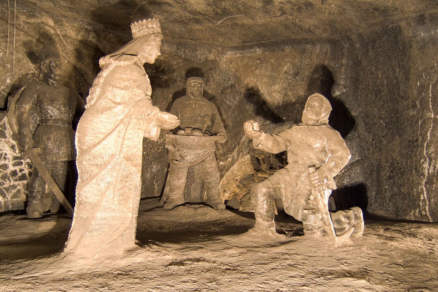 Liste de l'UNESCO ; visite d'une demi-journée de la mine de sel de Wieliczka depuis Cracovie