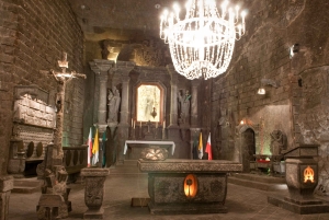 Liste de l'UNESCO ; visite d'une demi-journée de la mine de sel de Wieliczka depuis Cracovie