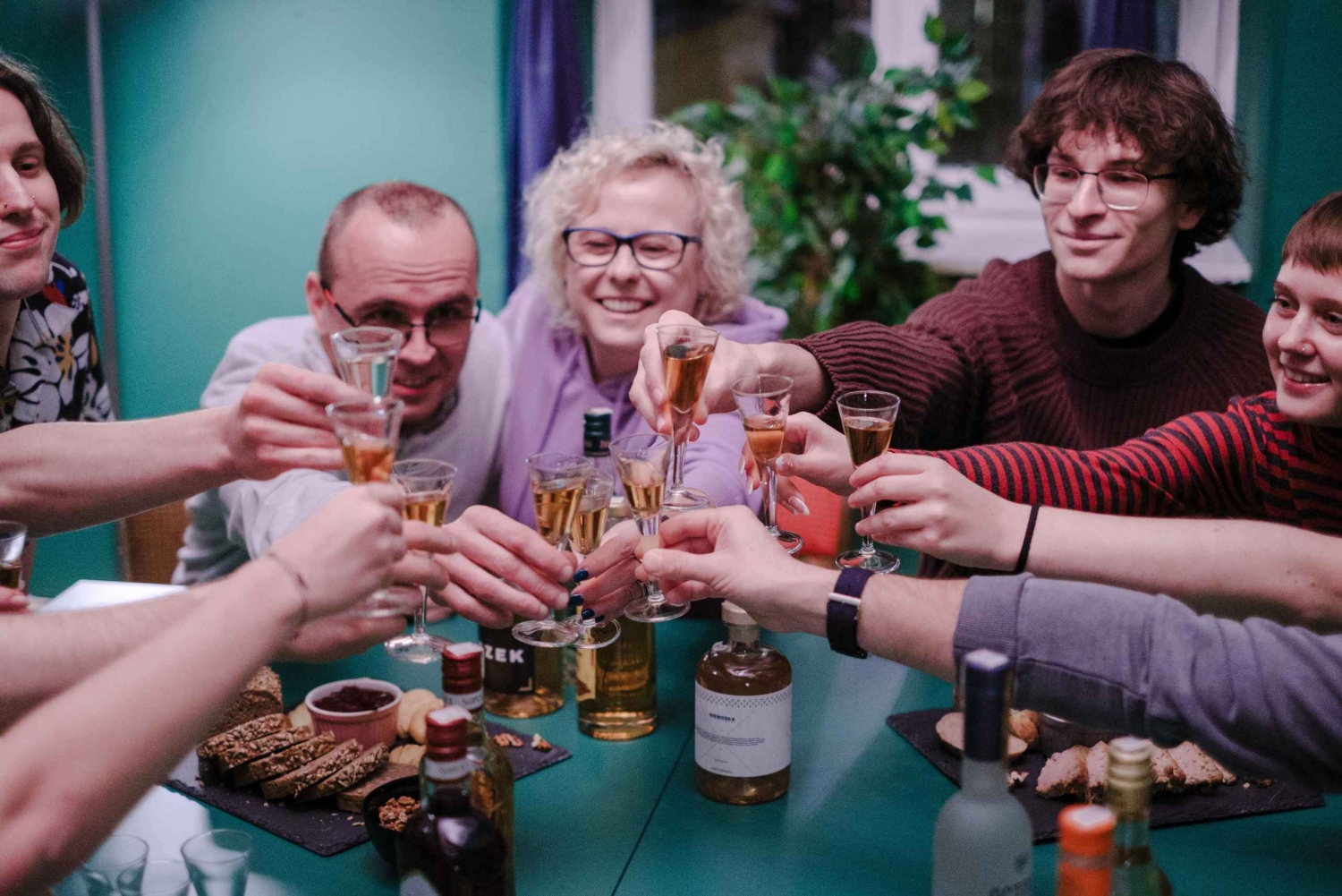 Vodka-provning i en dold bar