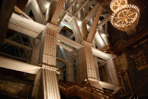 Von Krakau aus: Geführte Tour durch das Salzbergwerk Wieliczka (Abholung vom Hotel)