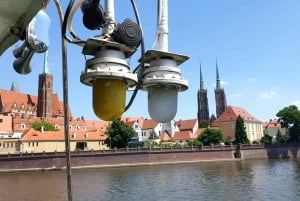 Wrocław: Båtkryssning med guide
