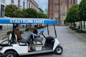 Wroclaw: City Tour Sightseeing By Golf Cart Shared Or Privat