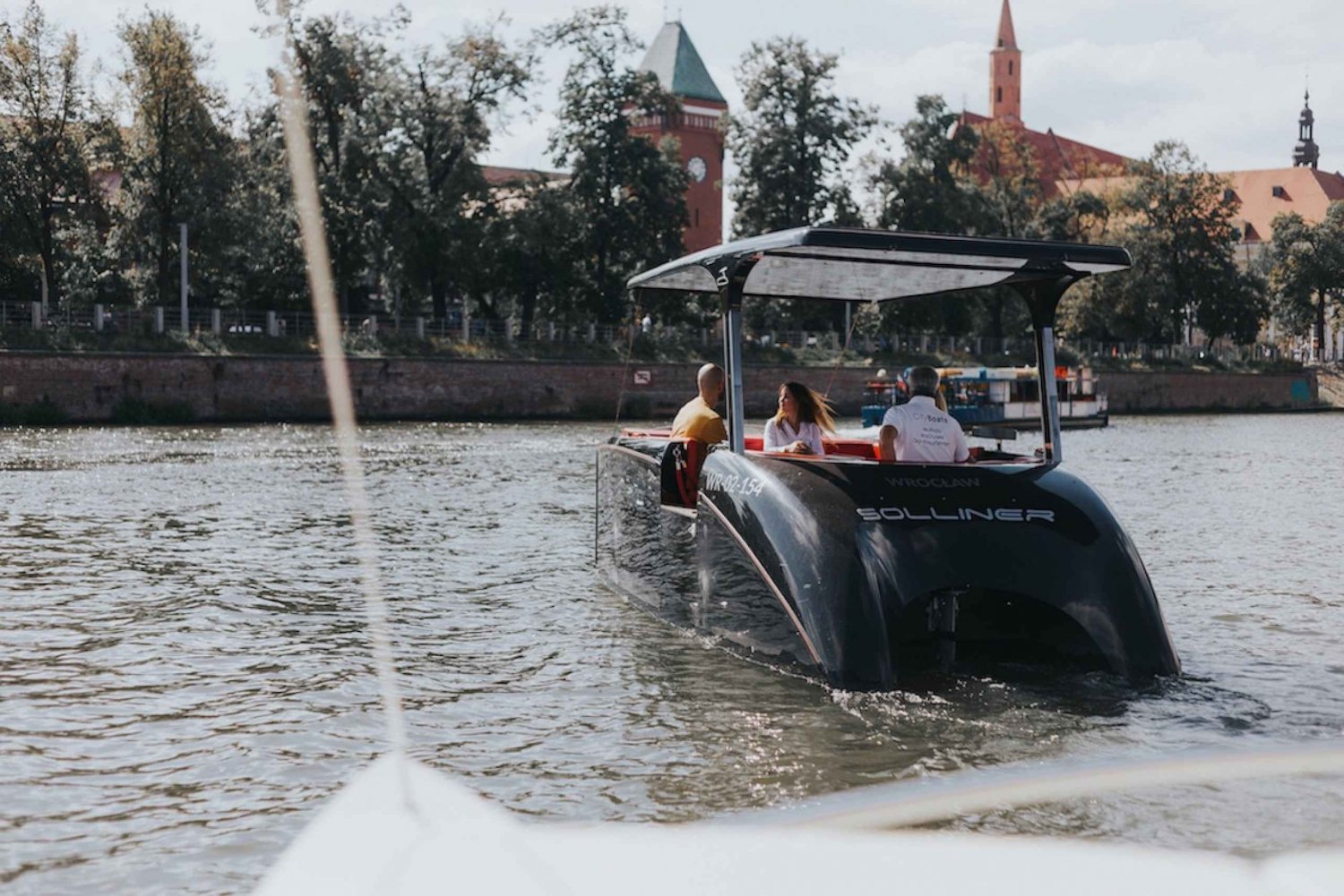 Wroclaw: cruzeiro turístico no rio Odra