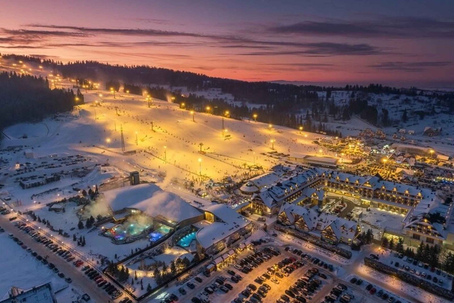 Zakopane: Ski or Snowboard Adventure with Lunch