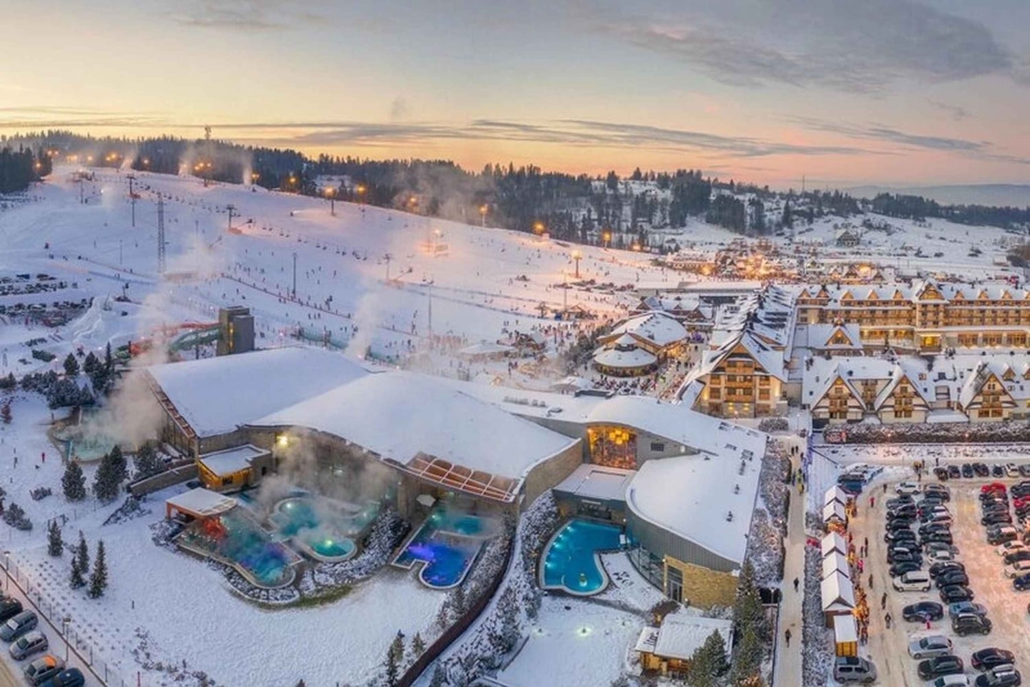 Zakopane: ski- of snowboardavontuur met lunch