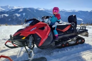 From Krakow: Zakopane Snowmobile Ride, Bonfire, & Transfers