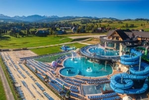 De Cracóvia: Excursão a Zakopane com SPA Termal e serviço de busca no hotel