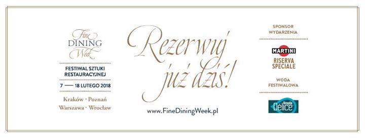 Fine Dining Week (07.02-18.02)