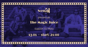 The Magic Juice: Funk Live Band, support DJ Molu (13.01.18)