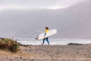 2 timers privat surflektion - Lanzarotes første surfskole