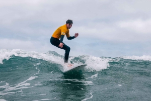 2 timers privat surflektion - Lanzarotes første surfskole