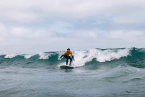 2 timers privat surflektion - Lanzarotes første surfskole