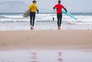 2 timer privat surfetime - Lanzarotes første surfeskole