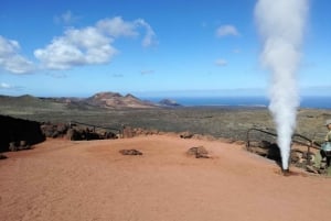 Arrecife: Timanfaya y Laguna Verde para cruceristas