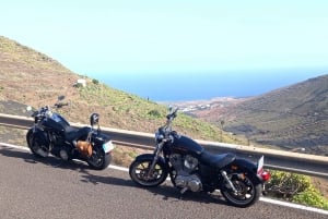 Lanzarote: geführte Motorradtour auf einer Harley-Davidson