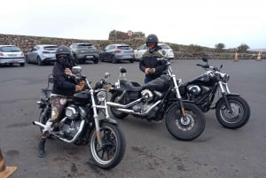 Lanzarote: geführte Motorradtour auf einer Harley-Davidson