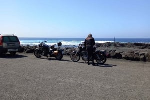Lanzarote: geführte Motorradtour auf einer Harley-Davidson