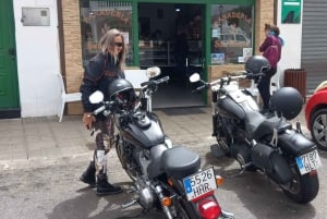 Lanzarote: geführte Motorradtour auf einer Harley-Davidson