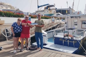 Bundfiskeri og let trolling Puerto Calero, lanzarote