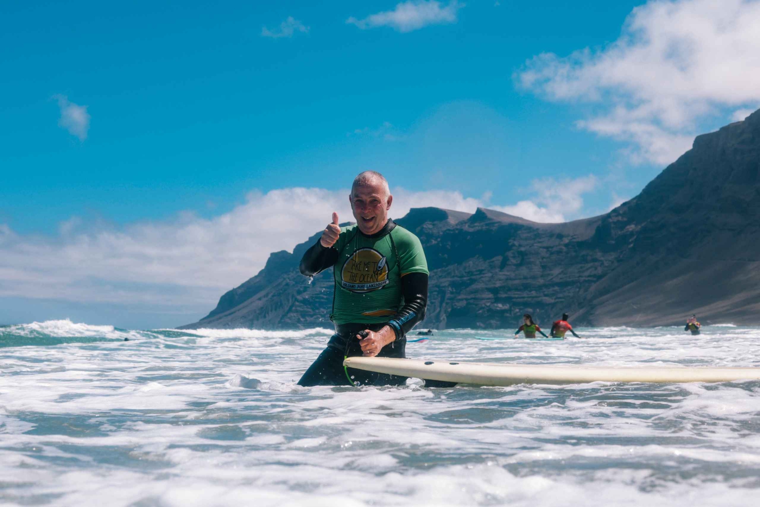 Costa Teguise: XL RIDE curso de surf de 3 dias para todos os níveis