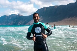 Famara, Lanzarote: surf lessons in small groups for beginners