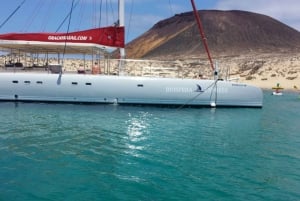 Vanuit Lanzarote: Dagtrip zeilen rond La Graciosa