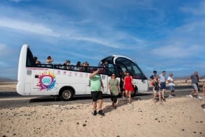 Fuerteventura :Dunas Corralejo, La Oliva Iglesia:¡cruceros!