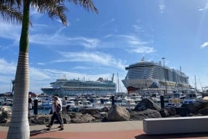 Fuerteventura :Dunas Corralejo, La Oliva Iglesia:¡cruceros!