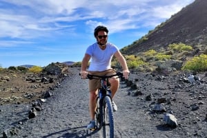 Lanzarote : Visites guidées à vélo électrique autour des volcans