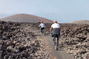 Lanzarote : Visites guidées à vélo électrique autour des volcans