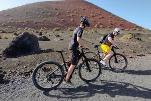 Lanzarote : Visites guidées à vélo électrique autour des volcans