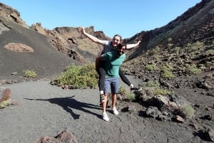 Lanzarote : Visites guidées à vélo électrique autour des volcans