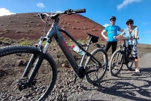 Lanzarote : Visites guidées à vélo électrique autour des volcans