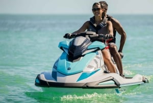 Jet ski safari from Puerto Calero to Papagayo Beach