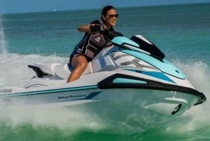 Jet ski safari from Puerto Calero to Papagayo Beach