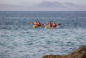 Kajakoplevelse i Playa Blanca