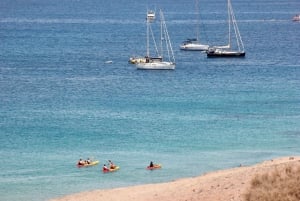 Kajakoplevelse i Playa Blanca