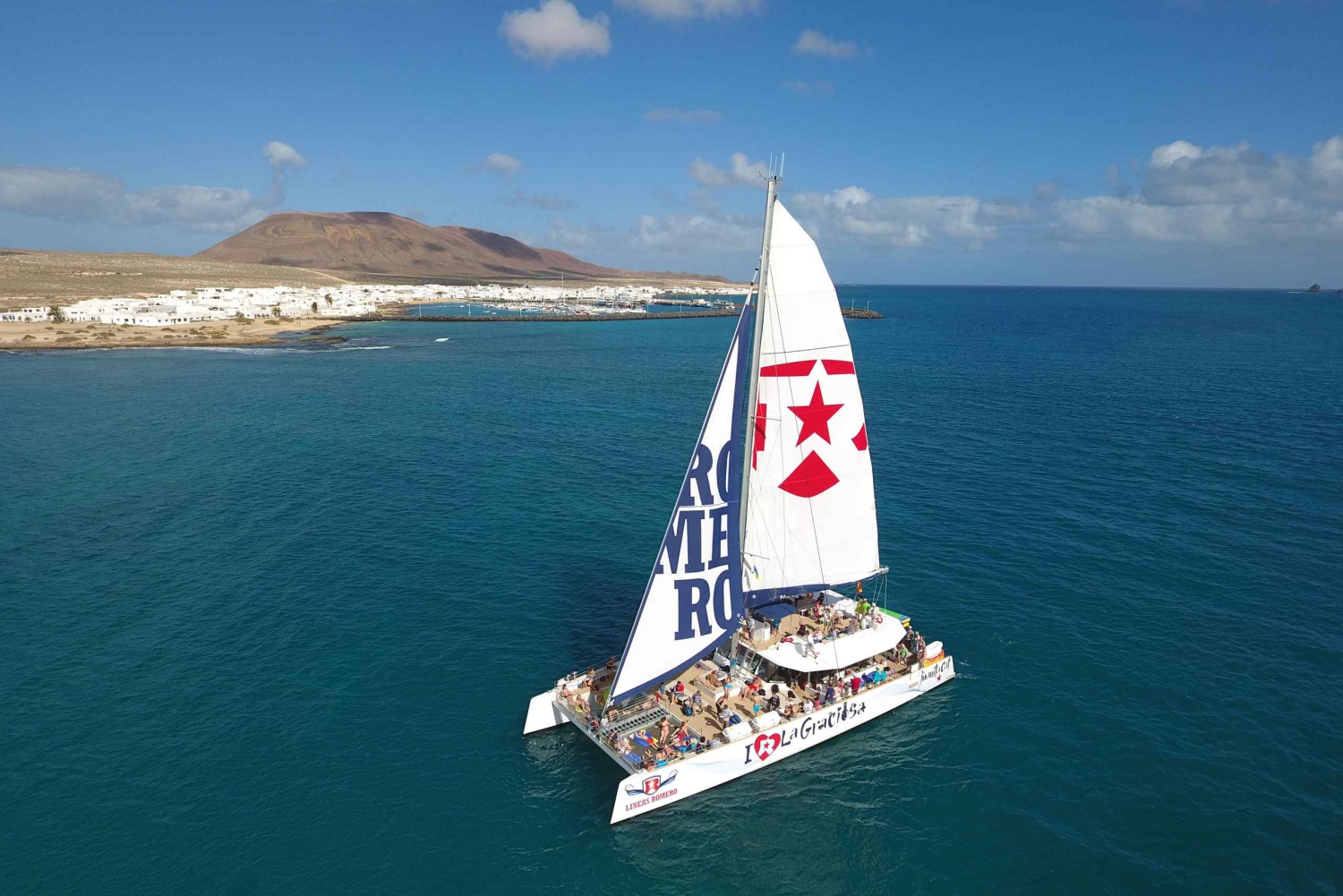 La Graciosa: Øycruise med lunsj for cruisepassasjerer