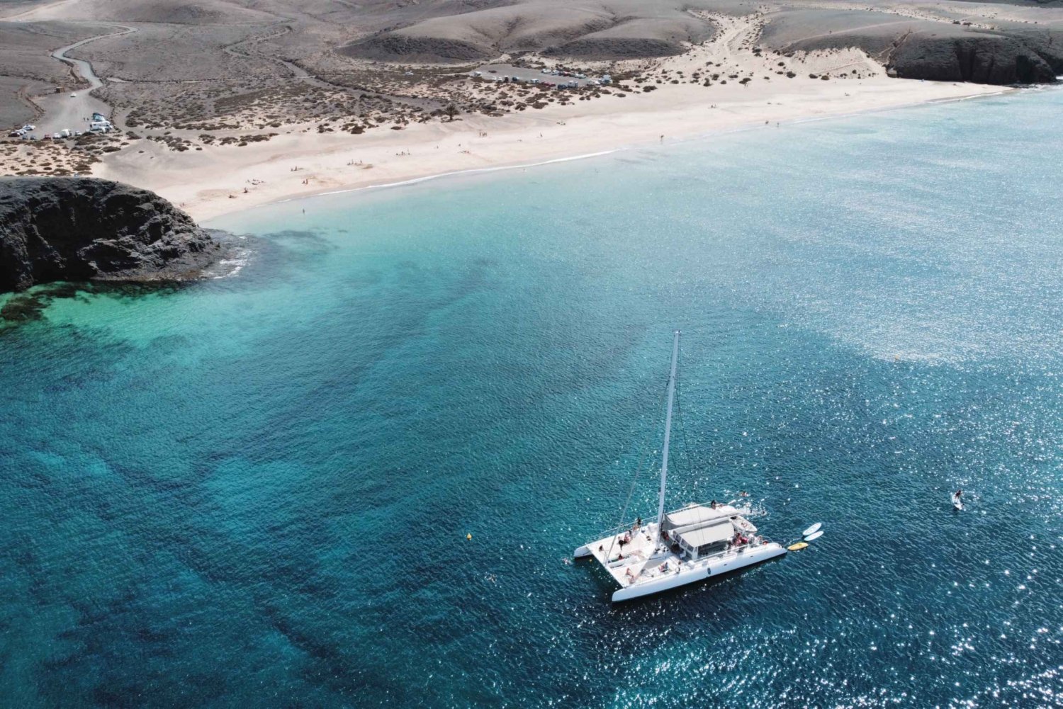 Lanzarote: Adults-Only Sailing Trip to Papagayo with Lunch