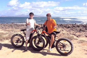 Lanzarote: Excursión avanzada en bicicleta eléctrica de 5 horas por Fuerteventura