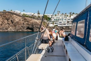 Lanzarote: Tagestour zu den Papagayo-Stränden mit dem Katamaran