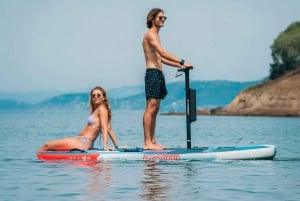 Lanzarote: Utflykt med elektrisk paddleboard och snorkling på Papagayo-stranden