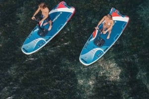 Lanzarote: Utflykt med elektrisk paddleboard och snorkling på Papagayo-stranden